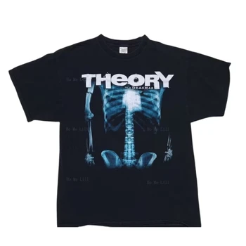 Theory Of A Deadman Белези & Souvenirs 2009 Tour Тениска на поръчка С участието на рок-група Vtg Theory Of A Deadman Чудесен Подарък За татко