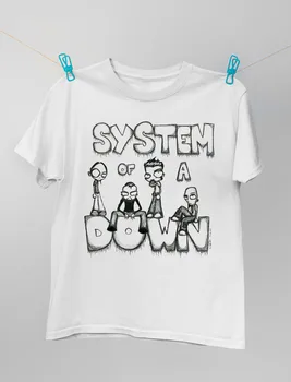 Забавна тениска System Of A Down Band за мъже и жени от S до 5XL TMA1385
