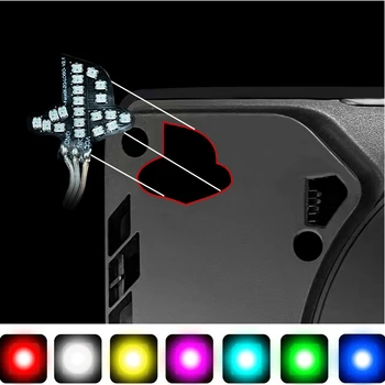 За PS5 Slim подчертаване на логото на конзолата Осветление настроение за аксесоари P5 Slim