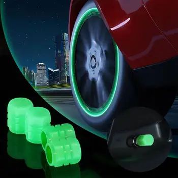 Автомобилни Шапки Valve, автомобил сеат стволови джанта гуми, джанти, Универсални калъфи на стволови джанта гуми, джанти, Светещ ступица гуми за полагане на колела