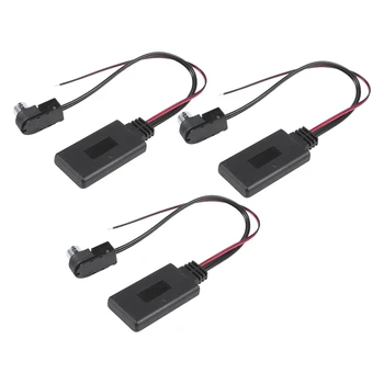 3X Авто Безжичен Модул Bluetooth Музикален Адаптер за Допълнителен Приемник Aux Audio За Alpine 121B 9857 9886 117