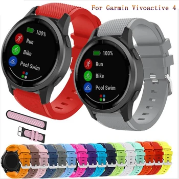 Нова каишка за часовник Huawei watch GT 2д/GT2 46 мм/GTR 47 мм силикон гривна за Garmin Vivoactive 4 Каишка-гривна