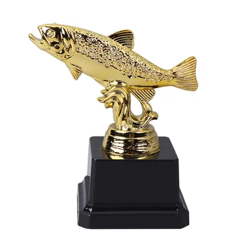 Трофей за детски партита, творчески награда, статуетка, пластмасова рибка, награда за спортни състезания (рибка C)