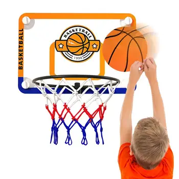 Баскетболното пръстен за спалня на стената, не пълзяща, монтиран на стената играчка баскетбол, Сгъваеми обръчи и голмайстори, Баскетболно пръстен за спални