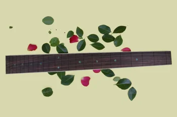 22-Ладовый Лешояд електрически китари от розово дърво с Инкрустиран Точки за Закрепване на 25,5-Инчов Fretboard Благородна работа на смени Накладки за Fretboard