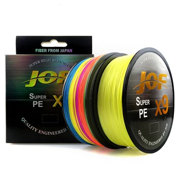 JOF Ракита риболов линия Super Strong Fly Wire 100% PE Мультифиламентная 9/12 Направления на 300 М, на 500 М ОТ £ 20-92LB Шаран и Костур Тканая Конец