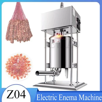 Електрическа автоматична машина за печат на колбаси обем 10 л / 15 Л / 20 л / 25 л, тежкотоварни машина за пълнене на колбасного месо от неръждаема стомана