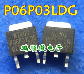 30шт оригинален нов полеви транзистор P06P03LDG TO-252 P-channel -30V -12A MOS в наличност