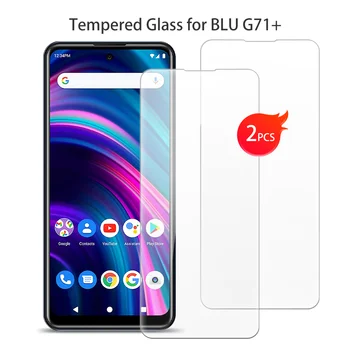 За BLU G71 + Защитно фолио, изработени от закалено Стъкло на BLU G71 Plus с 6,5-инчов Защитен екран за смартфон
