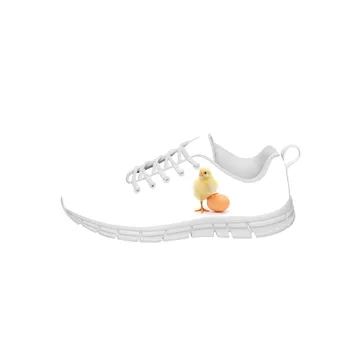 Маратонки с изображение на петел, мъжки дамски тийнейджърката модни и ежедневни тъканта, обувки, парусиновые маратонки, бяла лека обувки с 3D принтом