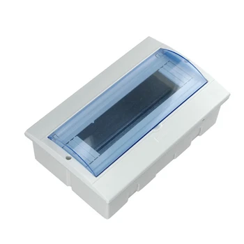 Кутия за защита на разпределение на ГОРЕН автоматичен прекъсвач Пластмасова кутия за стенен монтаж вътре в помещения с електрически прозрачен капак
