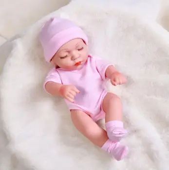 30 см. костюм за нови кукли-бебета силикон винил 30 см пупсик Reborn baby boneca, детска мека играчка, подарък todder