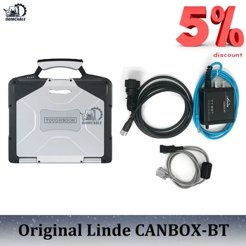OBD Automotive V2023 Оригинал за Linde БТ Linde Pathfinder LSG USB CANBOX Инструменти за диагностика на мотокар + Thoughbook CF31