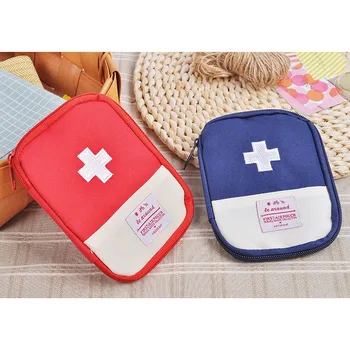 Портативна медицинска аптечка за първа помощ с цип, спортна чанта за оцеляване на открито, богат на функции нова 3-цветен аптечка за спешна медицинска помощ