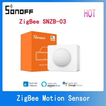 SONOFF SNZB03 Zigbee Smart Zigbee Сензор Детектор на движение Smart Home Security Работи с SONOFF ZBBridge-P в приложението eWeLink