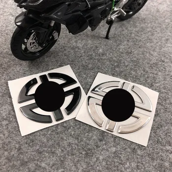 1бр 3D Стикери С Логото на Мотоциклет Емблемата на Колелото на Резервоара Иконата на Етикети за Kawasaki NINJA Z800 Z900 Z650 Украса Черна Треска