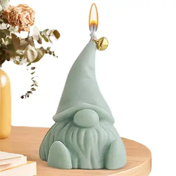 Свещи Gnomes, 3D Коледни свещи за дома, ароматизирани свещи Gnomes, Коледни аромати, Коледно парти, Домашни джуджета