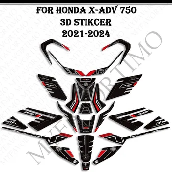 За Honda X-ADV XADV X ADV 750 2021 2022 2023 2024 Защитна Подплата с Резервоар с Етикети На Колела Стикери За Автомобил Обтекател на Крилото
