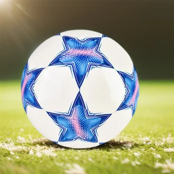 BG Футболна топка с светящимся тренировъчна площ футболна топка стандартен размер Футболен тренировъчен Нажежен футболна топка Five Stars