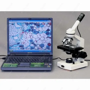 Разширено студентски биологичен микроскоп-AmScope доставя напреднали студентски биологичен микроскоп 40X-800X