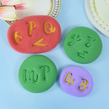 1 комплект Номер на Буквата е Символ на Форма за торта Машина за бисквити 3D Печат за 