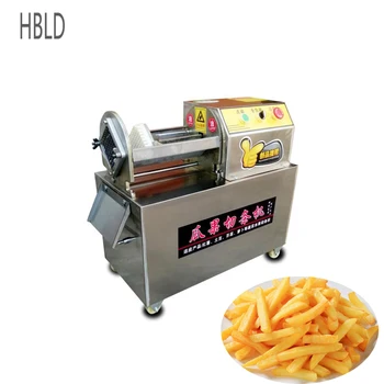 110 В На 220 В Напълно автоматична машина за нарязване на моркови Търговска машина за нарязване на картофи и лук