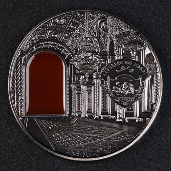 Възпоменателни монети, маркирани с Награди в областта на минерално изкуство Palau 2012 - Kremlin Antique Colored Medal Crafts