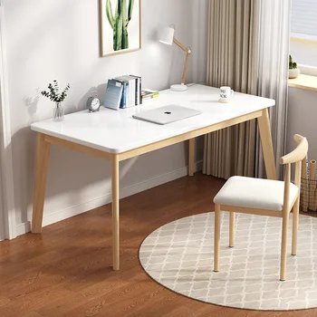Бюро в скандинавски стил, Минималистичная спалня, Обикновен Настолен Компютър часа, Студентски desk, Апартаментен маса.