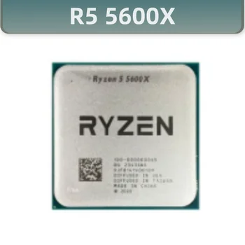 Процесор R5 5600X R5 5600X 3,7 Ghz 6-ядрени 12-стрийминг процесора 7 NM, 65 W L3 = 32 M 100-000000065 Гнездо AM4 ryzen