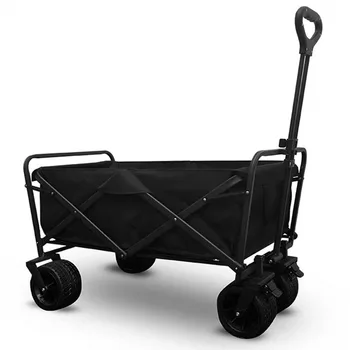 Преносим количка с колела, сгъваема количка за почивка на плажа, тя е стейшън вагон (истейт, Портативен бюрото за съхранение на пикник с двойна употреба за на ОТКРИТО