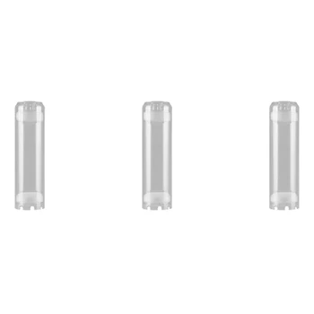 LBER 3X 10-инчов многократна употреба празен прозрачен патрон с филтър за вода, корпус на филтър за вода, Различни материали за еднократна употреба
