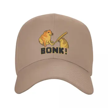 Класически Унисекс бейзболна шапка Cheems Bonk Meme Pixel Art За Възрастни С Кучето Shiba-Ин, Регулируем Шапка За Татко, Жените Мъжка бейзболна шапка В стил Хип-Хоп