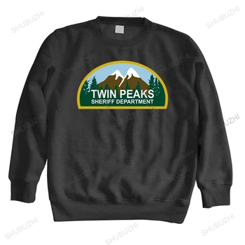 нови мъжки блузи есенна Памучен hoody с качулка с дълъг ръкав Мъжки дрехи Twin Peaks Population Мъжки Graphic с дълъг ръкав по-Голям размер