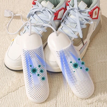 Преносим UV сушилня за обувки Бактерицидный дезодорант Домашна сушилня за обувки с постоянна температура 360 ° Простор за детски обувки за възрастни.