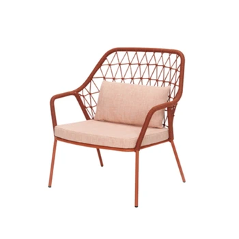 Комбинация от улични ротанговых столове за отдих на балкона, шезлонг за двор, мебели за мързелив диван от ратан