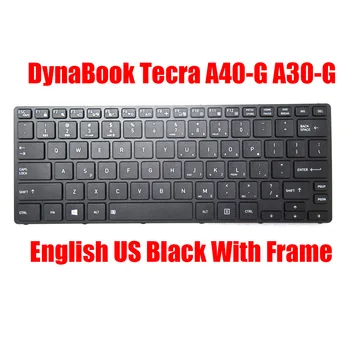 Великобритания, САЩ, JP Клавиатура за лаптоп DynaBook Tecra A40-G, A30-G, Великобритания, Английски, Японски, Нов