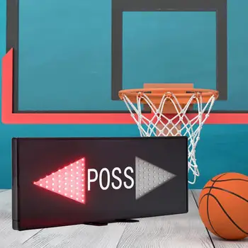 Индикатор за притежание на топката за баскетболна лига по бадминтон Практичен лаптоп дисплей притежание на топката за тренировки в схватка