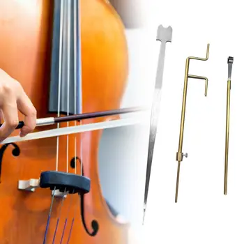3x М аудио стълб, резервни части за цигулка, скоба за голдън ретривър и задава, набор от инструменти за ремонт на цигулки, набор от инструменти за виолончелистов