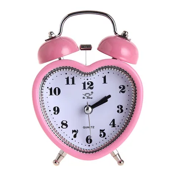 Ретро-силен alarm clock, двоен звънец, силен повторение на време, часовник за дома, украса на детска стая за студенти