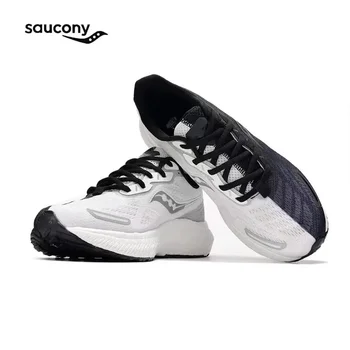 Нов оригинален Saucony Victory 19 Victory Speed Runner Cross Running, Ежедневни обувки за мъже и жени, заглушителен маратонки за бягане