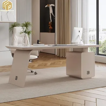 Луксозен и минималистичен бюро, домашния офис, компютърна маса, бюро, френски офис маса от висок клас