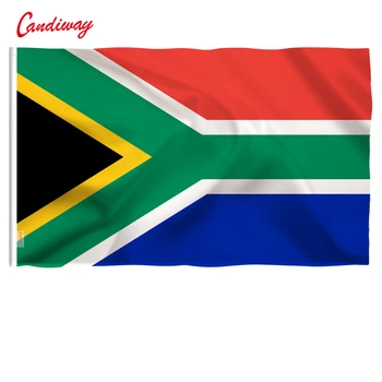 90 x 150 см, висящи банер с флага на Южна Африка, на Националния флаг на Южна Африка, Декорация на дома, флаг на Южна Африка NN062