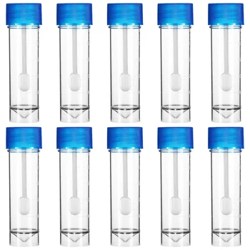 Чашки за проби от Пластмасови чашки за проби чаши за Еднократна употреба за събиране на проби от изпражнения Чашки за проби за еднократна употреба (25-30 мл)