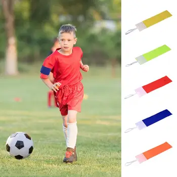Футболна капитанская превръзка ярки цветове, износостойкая, нескользящая, детска спортна футбол, баскетбол капитанская облекло, спортни аксесоари