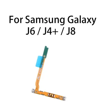 Включване-Изключване на звука Клавиш за Управление Бутон за Регулиране на силата на звука Гъвкав Кабел За Samsung Galaxy J6/J4 +/J4 Plus/J8 SM-J600 SM-J415 SM-J810