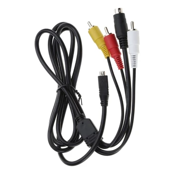 VMC-15FS Удобен кабел Mini USB-RCA за Цифрови огледално-рефлексни фотоапарати на Sony DCR-DVD, DCR-HC, DCR-SR, DCR-SX, DEV, HDR-CX Директен доставка