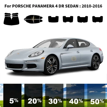 Предварително Обработена нанокерамика car UV Window Tint Kit Автомобили Фолио За Прозорци на PORSCHE PANAMERA 4 DR СЕДАН 2010-2016