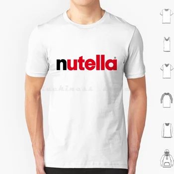 Тениска Nutella голям размер от 100% памук Nutella Italia Chocolate