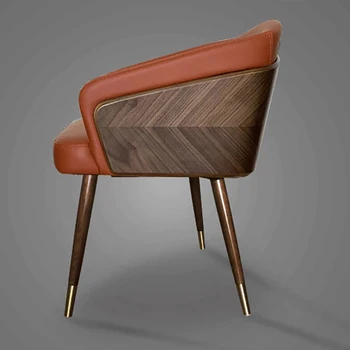 Трапезария стол Nordic Executive в минималистичен стил, Луксозно Дървено столче, Високи Педикюрные столове, Удобни мебели Cadeiras De Jantar