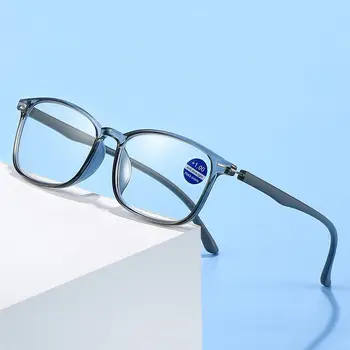 Нови модни Очила за четене със защита от синя светлина Urltra-Light Защита на очите За мъже и жени, Елегантни и Удобни Очила